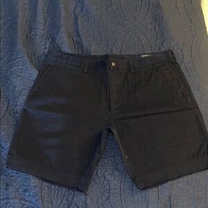 Ralph Lauren Navy Flat Front Men's Shorts